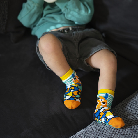 Set mit 3x Kindersocken mit Monstern | SOXO