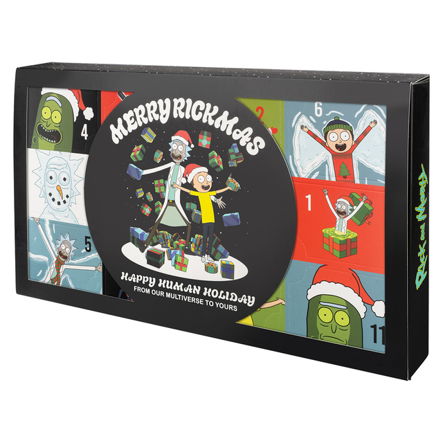 Adventskalender mit Socken Rick and Morty 6er-Pack