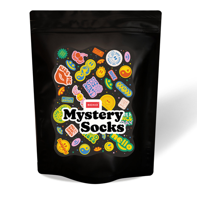 Mystery-Socken-Tüte 5er-Pack