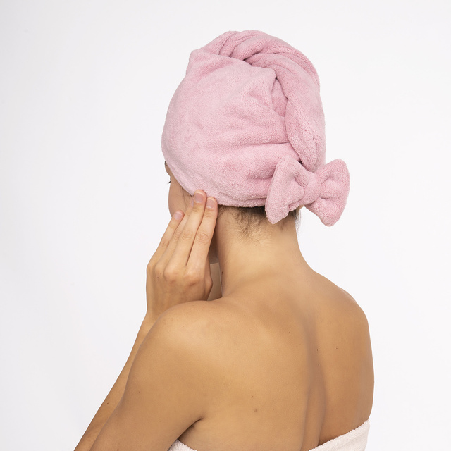 Bade-Turban rosa