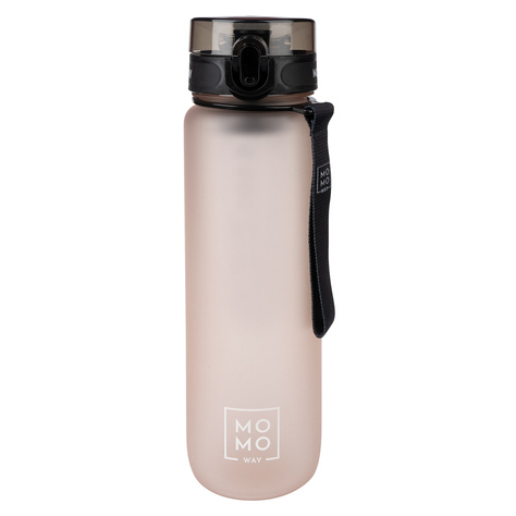 Wasserflasche mit Fruchteinsatz, pulver rosa, für Kinder und Erwachsene | BPA free | Tritan | MOMOWAY