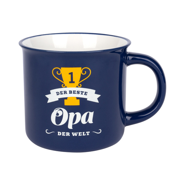  1 Paar von lustigen Socken fur Opa in a mug Verpackung | Herrensocken | SOXO