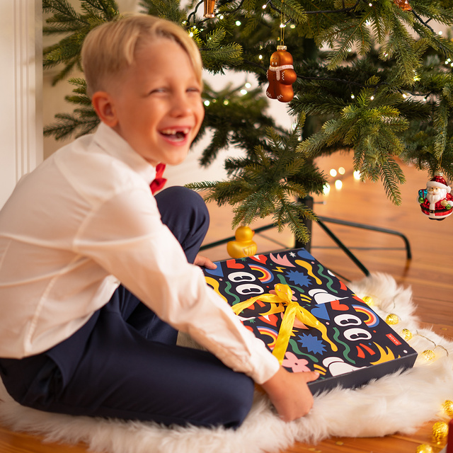 Adventskalender mit Socken 12er-Pack