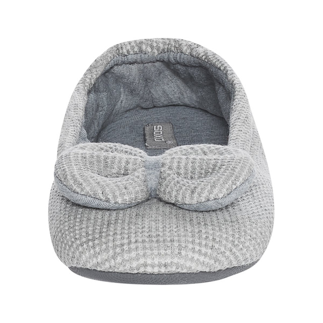 SOXO Ballerinas mit Schleife und harter Sohle