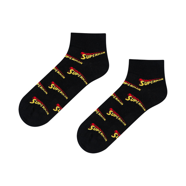Kurze Socken mit Superman-Motiv