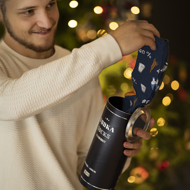 Socken mit Wodka-Motiv 3er-Pack