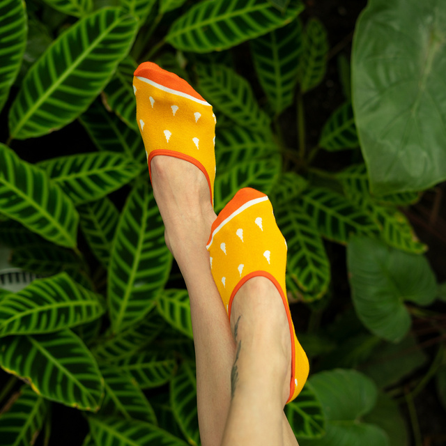 Set mit 6x Kurz Damensocken | Bunte Muster | SOXO