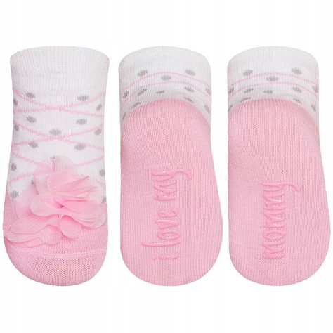 1 Paare von lustige Socken mit Ballerinasmotiv | Babysocken | SOXO