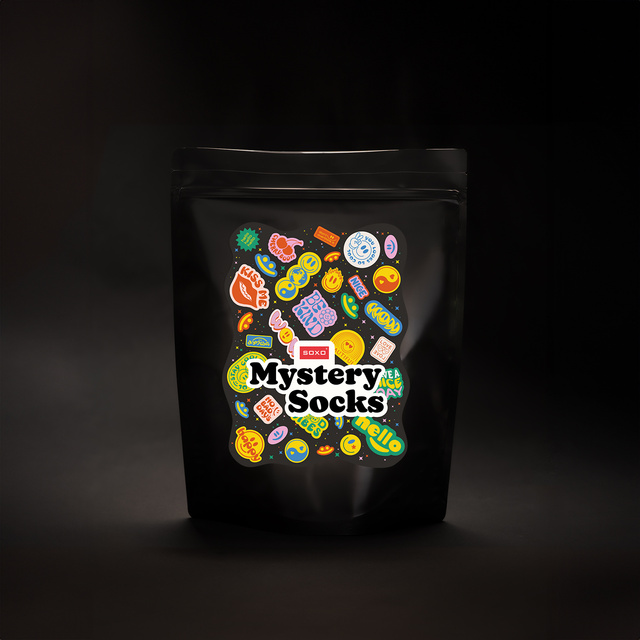 Mystery-Socken-Tüte 5er-Pack