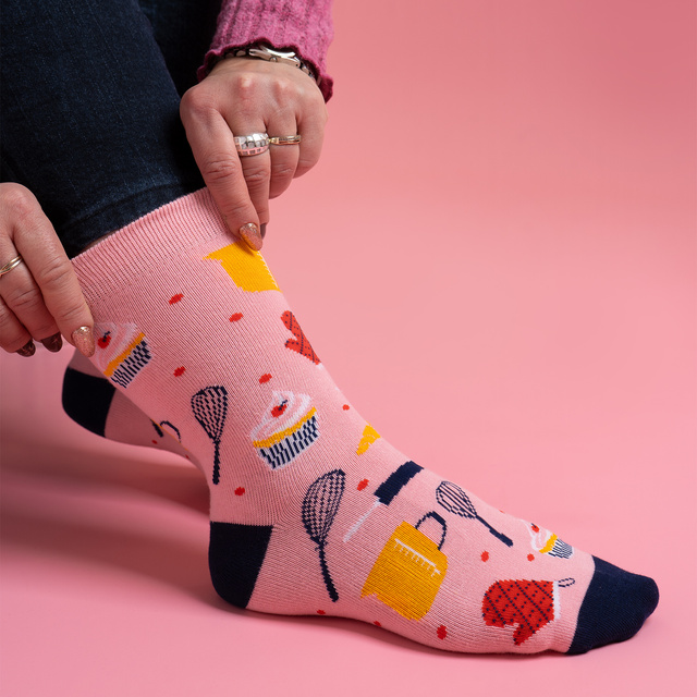 Damensocken SOXO Home Baking – 2 Paar