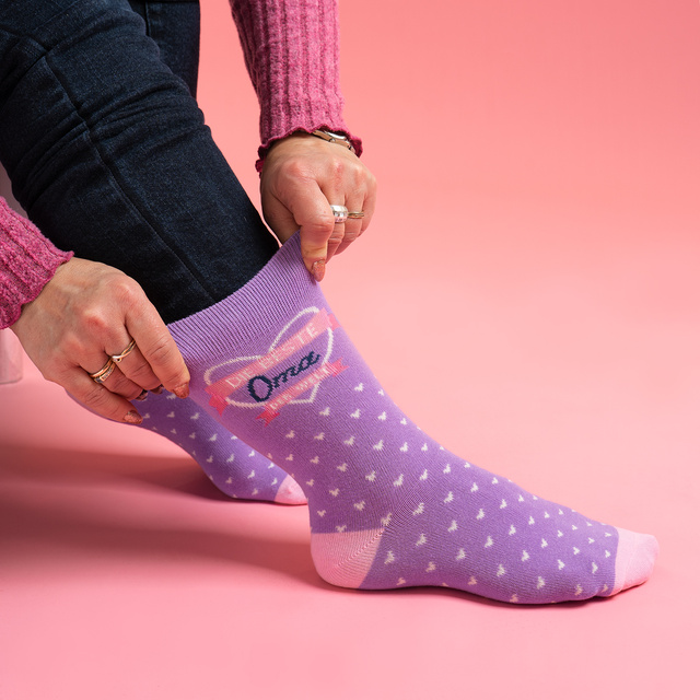 Set Socken + Tasse Beste Oma der Welt