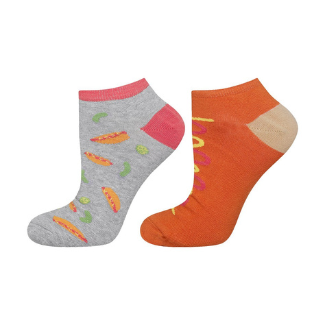 SOXO Set 2 Herren kurze Socken | bunte Muster 