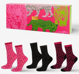 Socken mit Leoparden-Motiv 3er-Pack