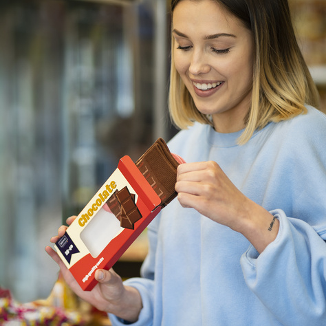 SOXO Feigen-Set Valentinstag 2er-Pack und Schokoladensocken