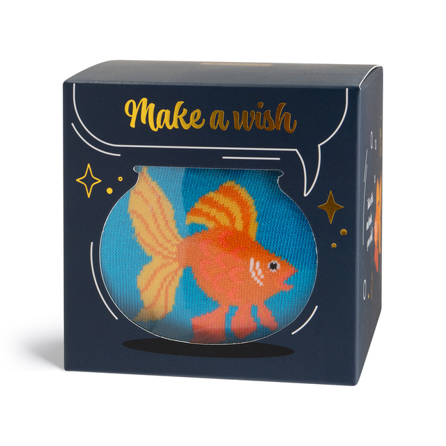 Goldfisch-Socken 
