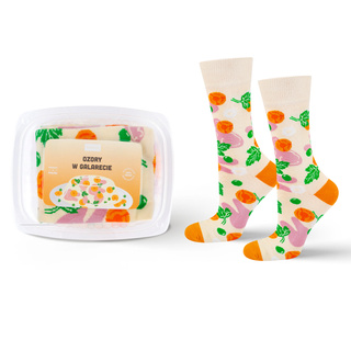 Herrensocken | Damen bunt SOXO | Kalte Füße in einem Geschenkpaket für Ihn | für Sie