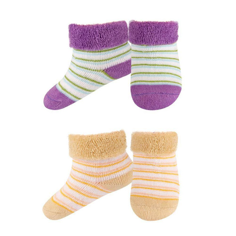 Set mit 2x Bunte Babysocken | SOXO