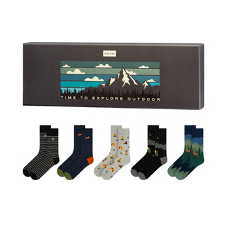 Socken mit Abenteuer-Motiv 5er-Pack