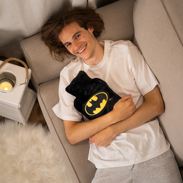 Wärmflasche mit Batman-Bezug 1,8 L