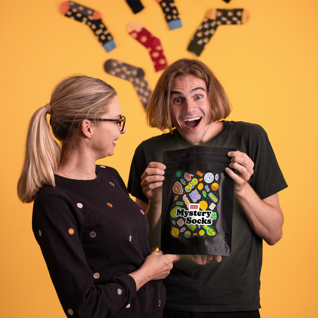 Mystery-Socken-Tüte 5er-Pack