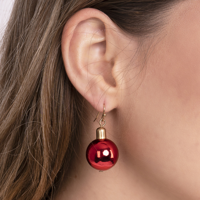 SOXO Set aus 2 Ohrringen | Weihnachtsmuster