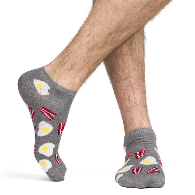 6 Paar von lustigen Socken mit Pizzamotiv einzigartiger Verpackung | Herrensocken | SOXO