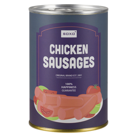 1 Paar von lustigen Boxershorts mit Chicken Sausagesmotiv in einzigartiger Verpackung | SOXO