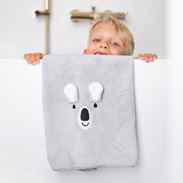 Badetuch mit Koala-Motiv