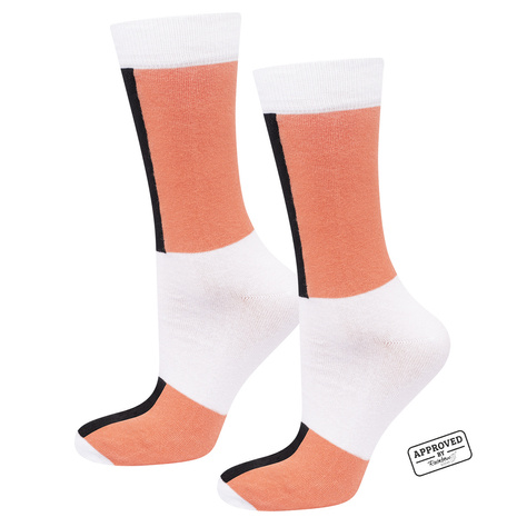 5 Paare von lustigen Socken mit Sushimotiv in einzigartiger Verpackung | Damen-/Herensocken | SOXO