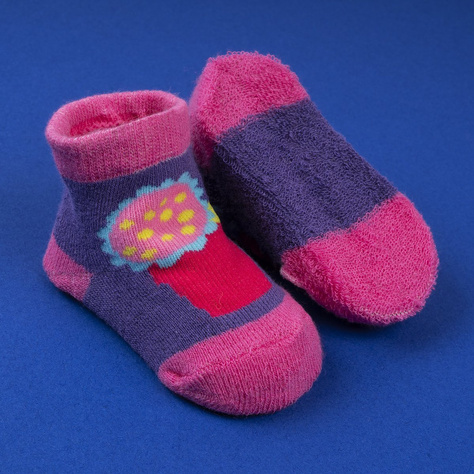 Bunte Set 3x Babysocken SOXO Geschenk