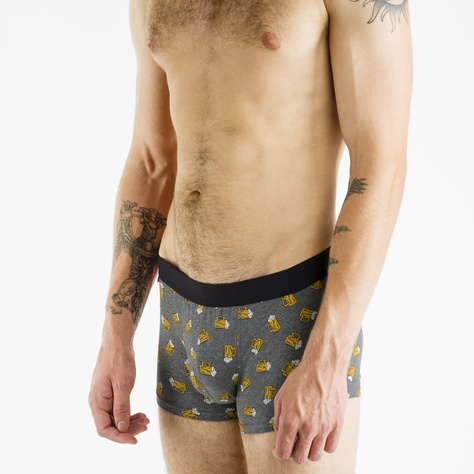 Set mit 1x Herrensocken + 1x Boxershorts | Biermotiv | SOXO