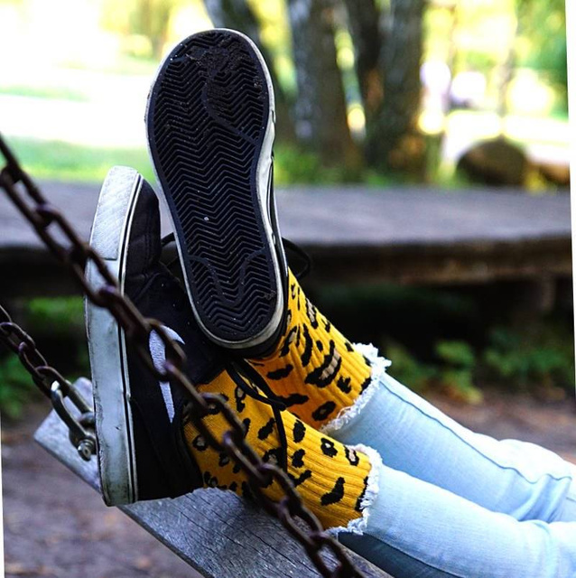  Set mit 2x Damensocken | Leopardenmotiv | SOXO