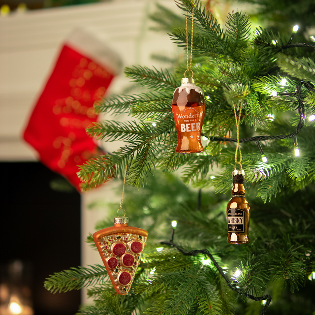 Weihnachtskugeln 3er-Pack