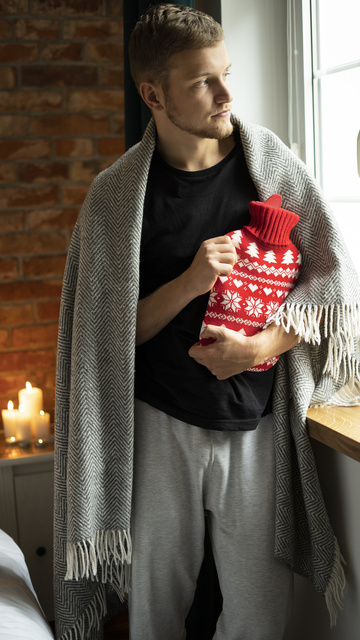 Wärmflasche im Weihnachts-Pulli | Geschenkidee  Weihnachten 