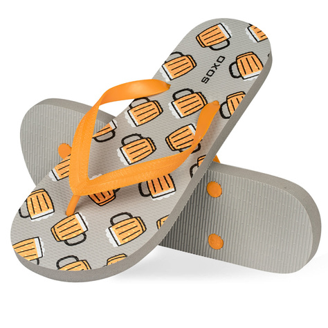 SOXO Strand Flip Flops unisex | Bier Muster