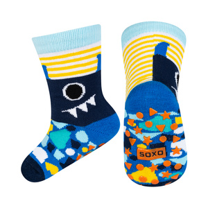 Set mit 3x Kindersocken mit Monstern | SOXO