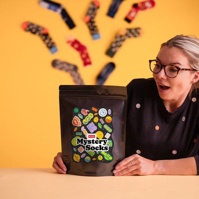 Mystery-Socken-Tüte 5er-Pack