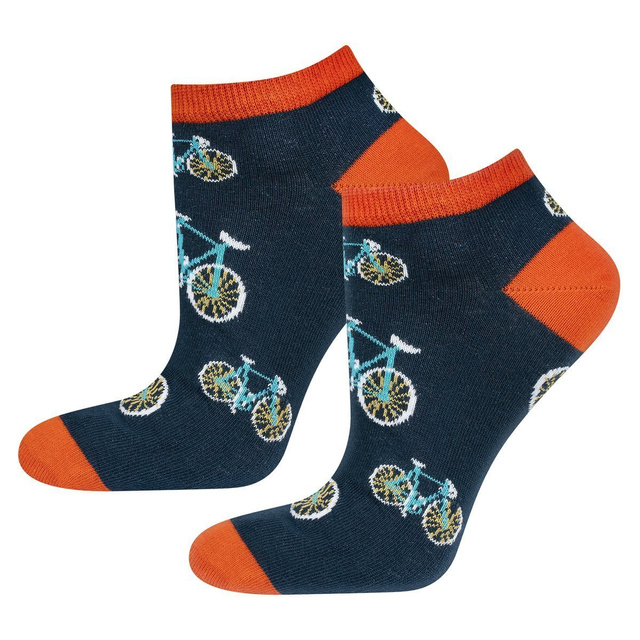 SOXO Set 5 Herren kurze Socken | Bier und Pizza Muster