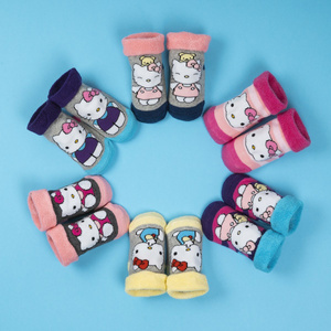 1 Paare von lustige Socken mit Hello Kitty | Babysocken | SOXO