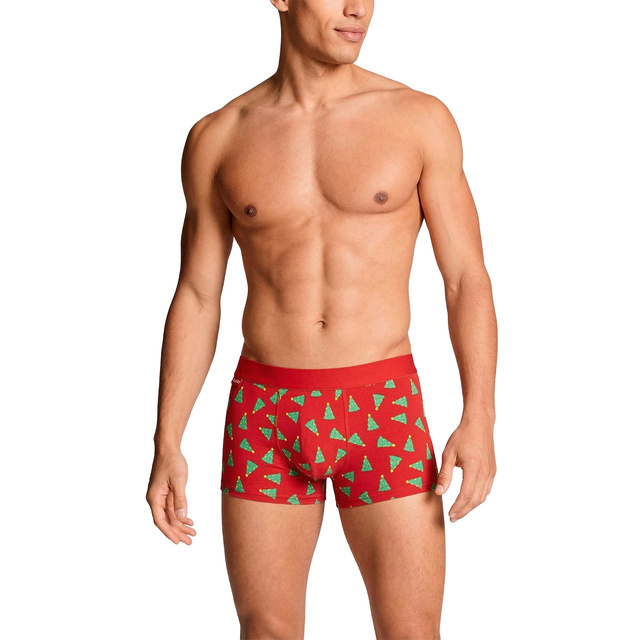 4 Paar von lustigen Boxershorts mit Weihnachtsmotiv in einzigartiger Verpackung | SOXO