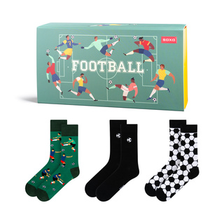Socken mit Football-Motiv 3er-Pack