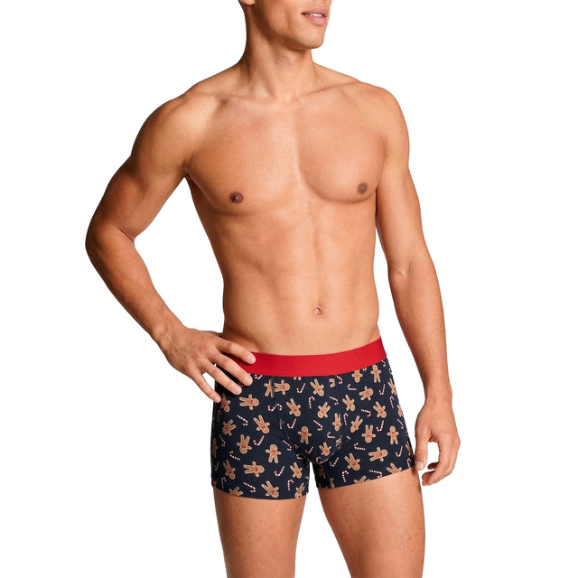 4 Paar von lustigen Boxershorts mit Weihnachtsmotiv in einzigartiger Verpackung | SOXO