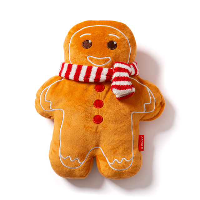 Wärmflasche mit Lebkuchen Bezug 1 L + Socken