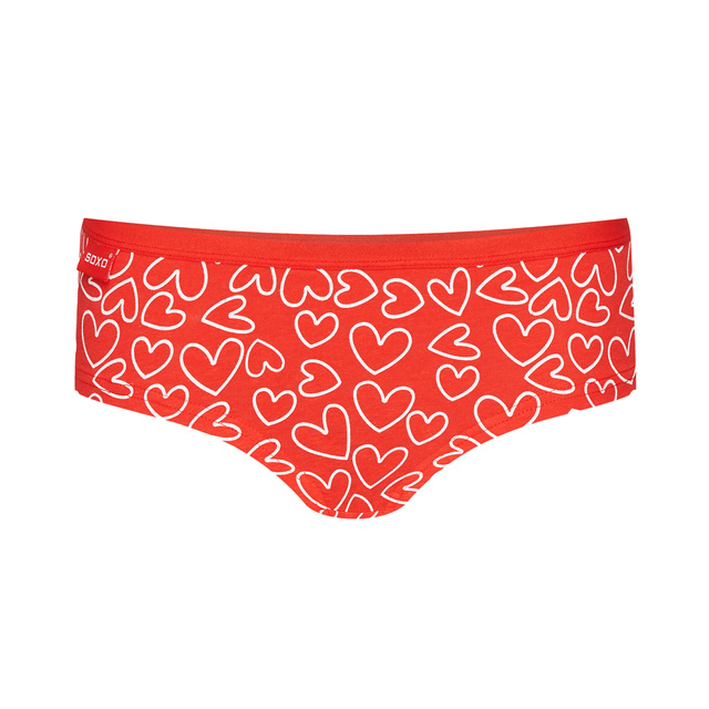 2 Paar von lustigen  Hipster Damen Höschen für Valntinstag | SOXO