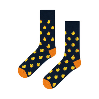 Socken mit Entenküken-Motiv