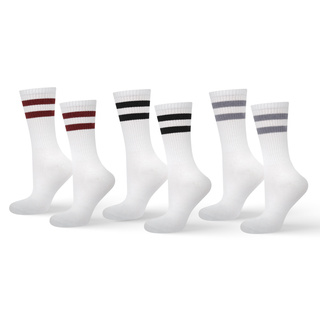 Bunte Set 3x Herrensocken SOXO GOOD STUFF Baumwollen Sport