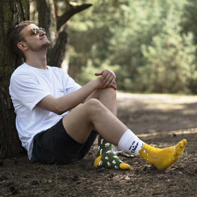 Bunte Set 2x Herrensocken SOXO GOOD STUFF Geschenk Lustige