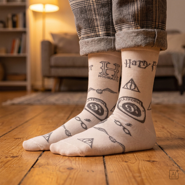 Harry Potter Socken in Box