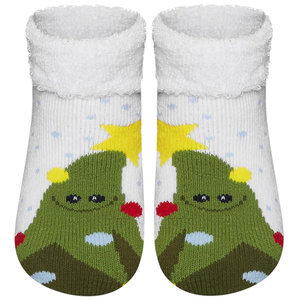 1 Paare von lustige Socken mit Weihnachtsbaum | Babysocken | SOXO