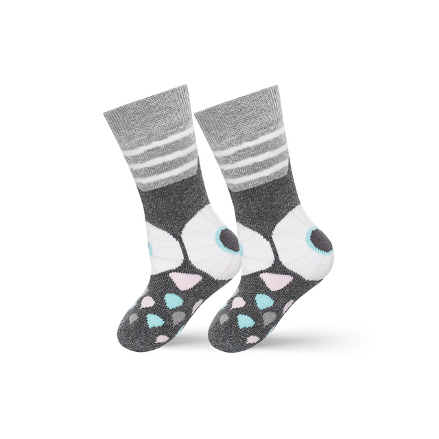 Kinder-Socken mit Eule-Motiv